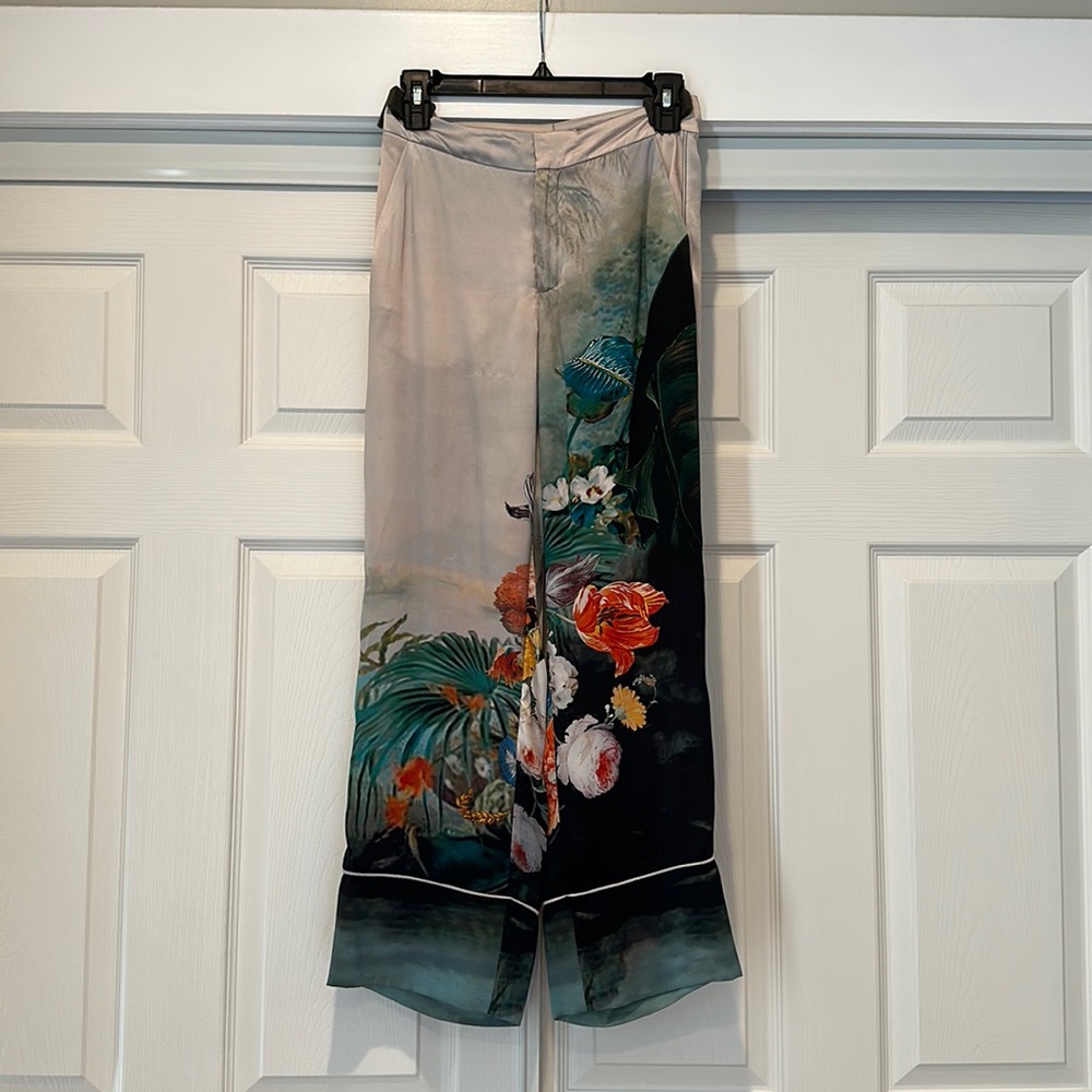 Caballero silk pants